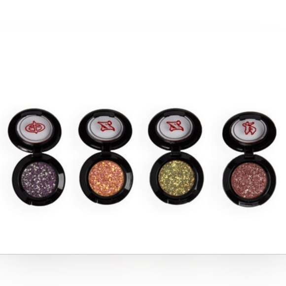 Rock & Roll Beauty Ozzy Osbourne Metal Flake Eyeshadow Kit of 4 NIB - Picture 13 of 14